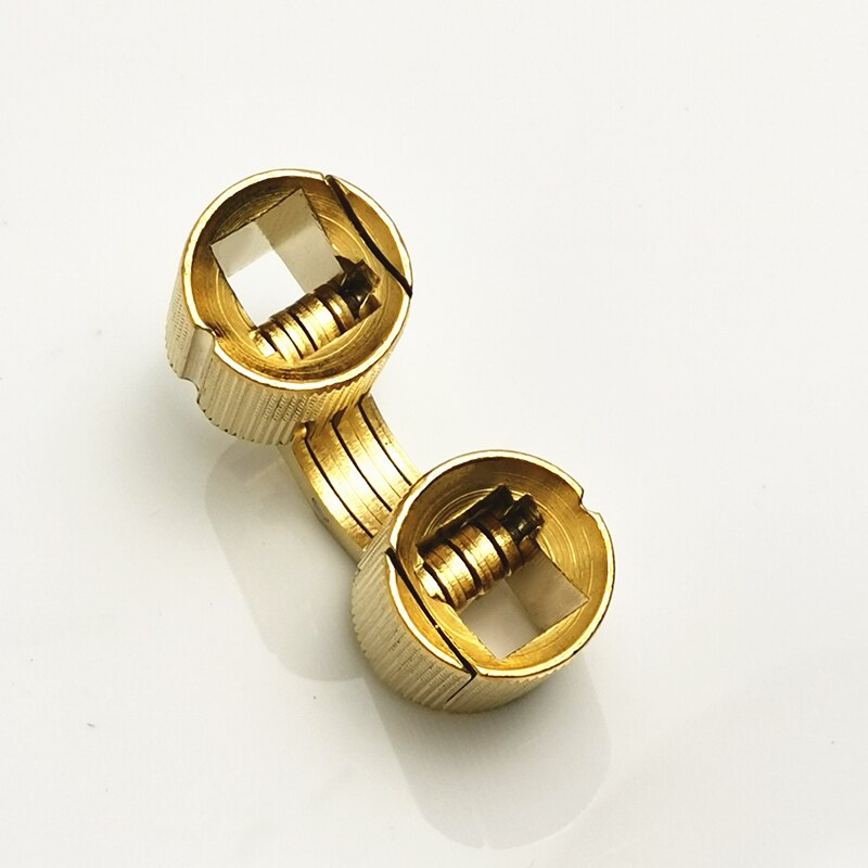 1pc Pure Copper Brass Furniture Hinges 8-24mm Cylindrical Hidden Cabinet Concealed Invisible Door Hinges For Hardware Box