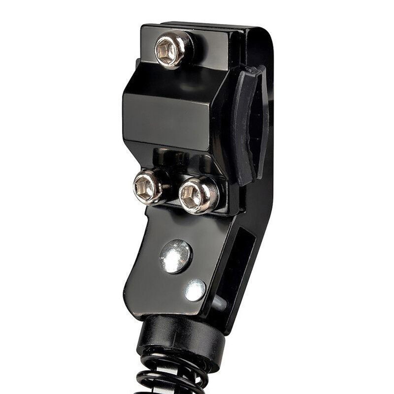 Aluminum Alloy Bicycle Kickstand Adjustable Bike Kick Stand Cycle Prop Duty Heavy Foot Rubber Mountain Bicycle Parts