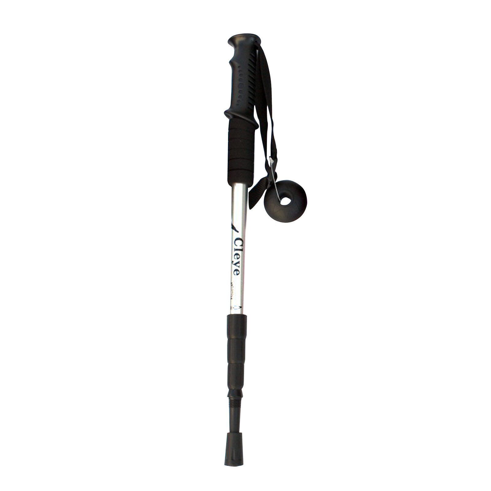 Trekking al aire libre escalada caminar palo Shock senderismo Trail polos palo ajustable bastones 4-Las secciones de senderismo, caminata Accesorios