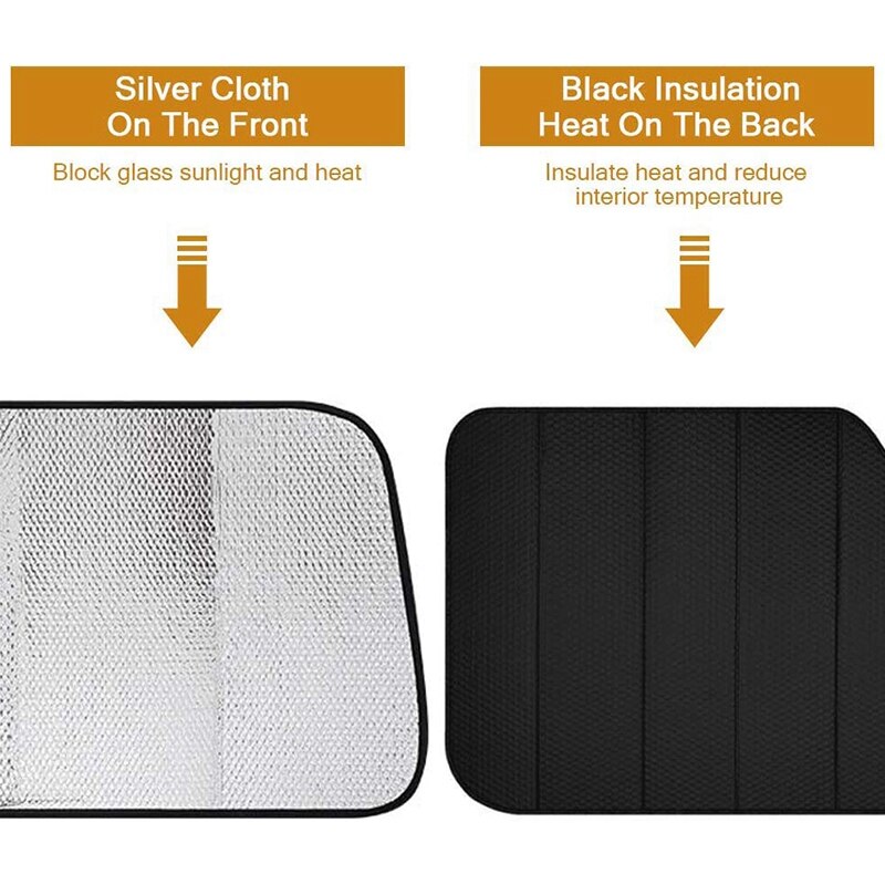 Windshield Sun Shade for Jeep Wrangler Rubicon Sahara TJ JK JKU Sun Visor Protector,Car Sun Shade Car Window Shade