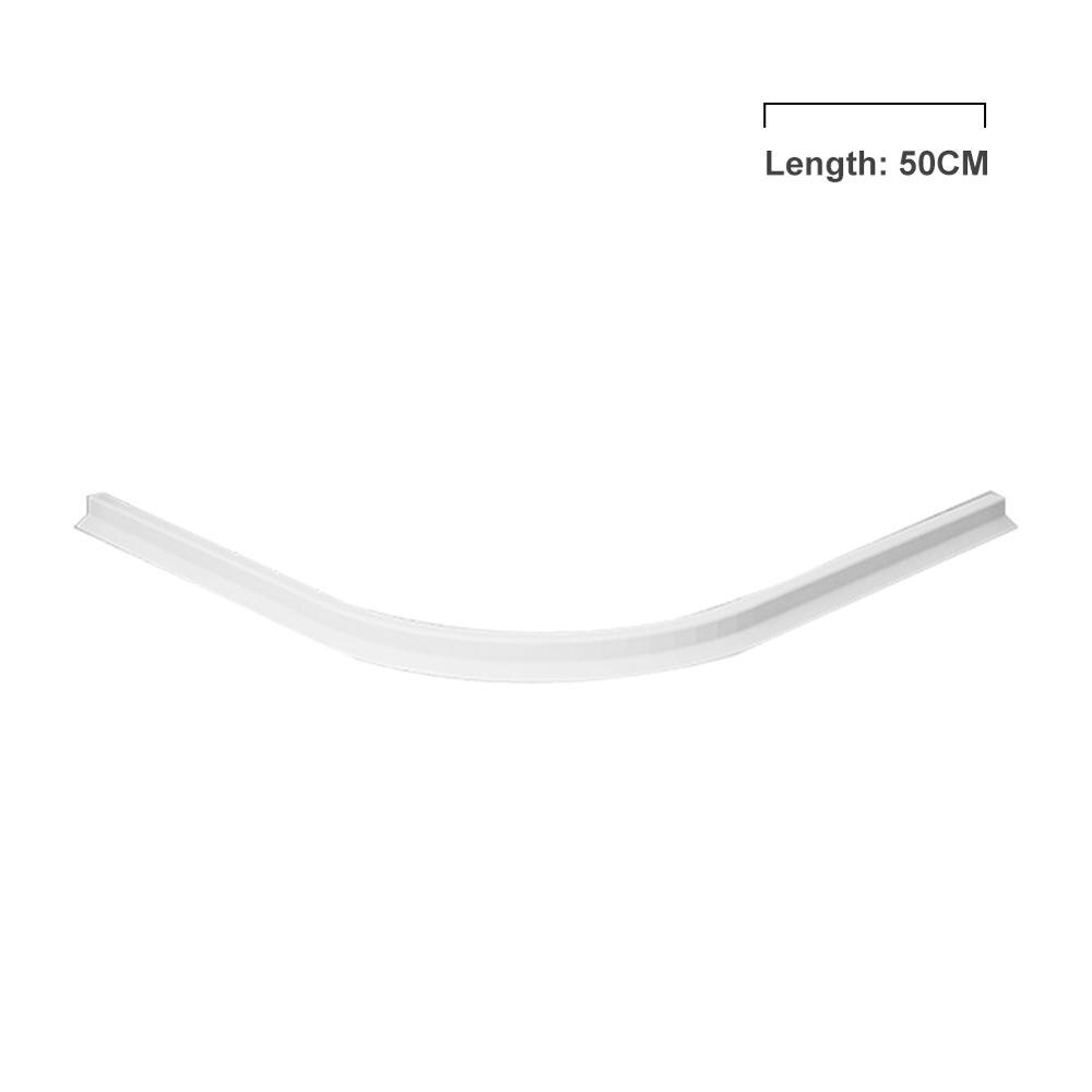 Kitchen Bathroom Water Stopper Flood Barrier Silicone Water Blocker Dry and Wet Separation Waterproof Strip Water Barriers: 50cm