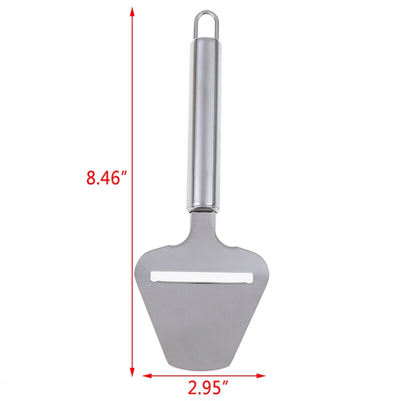 1pc Stainless Steel Silver Cheese Slicer Chocolate Pizza Shovel Kitchen Cooking Accessories
