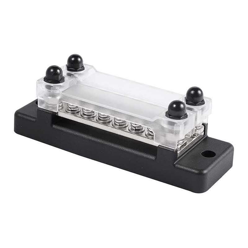 Rail Terminals Kit Dual Rijen 6 Posities Terminal 130A/150A Rail Block Voor Auto Elektronica Yacht Marine