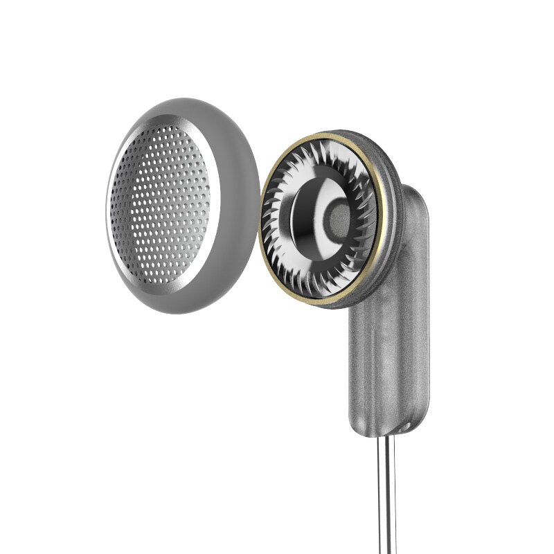 Smabat svara 1 3,5mm audiophile earbuds 15,4mm titanium coating stick unit in-ear headphones dj music sports headset monitor iem