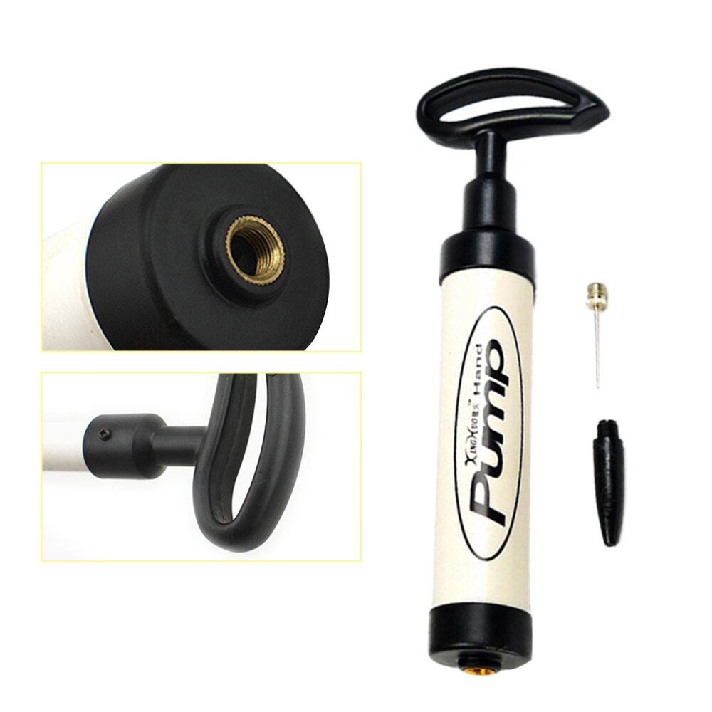 Mini Sports Ball Pump Ball Balloon Air Pump Ball Inflator with Pin Needle for Basketball Football Volleyball