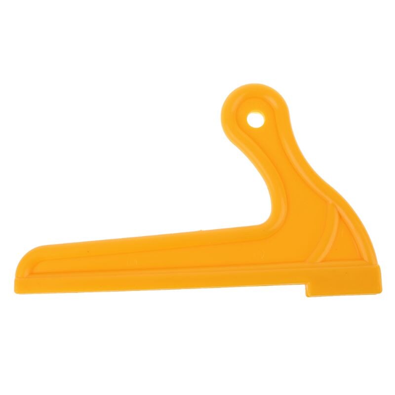 Træsav skubbepind til træbearbejdningsværktøj gul sikkerhedshåndbeskyttelse savsmuld