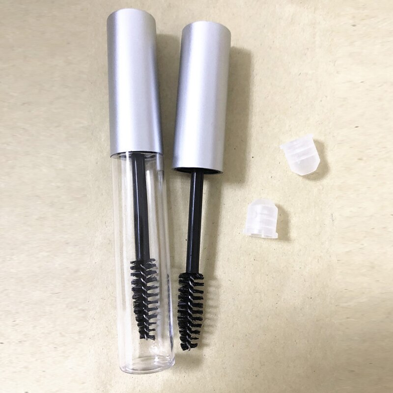 1pc 3.5/10ml bärbar tom flaska svart ögonfransrör mascara krämflaska påfyllningsbara flaskor reseförvaring flaskorganisatör