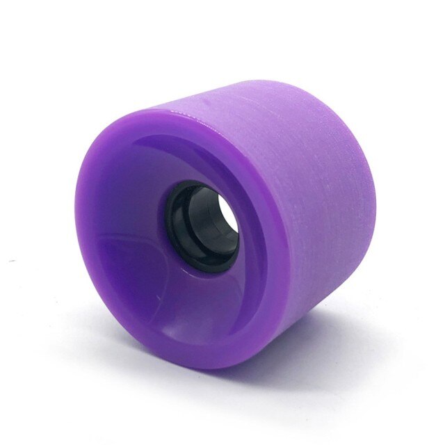 4pcs Skateboard Longboard Wheels 70mm 80A Matte Longboard Skateboard Wheels Set Road Skate Pro Action Motion Wheels 70*51mm: Purple