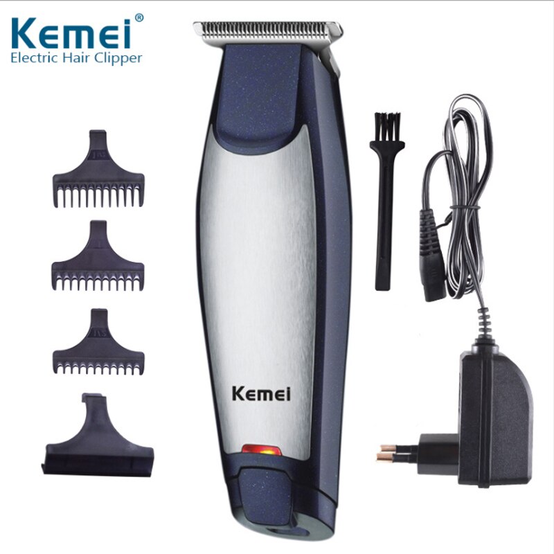0.1 Mm Kemel Detaillering Kamei Tshape Cliper Kemey T Blade Trimmer Kmei Snijden Kimei Haar Scheerapparaat Voor Randen Keimei Mannelijke man Kemei 0: no retail box / eu stekker
