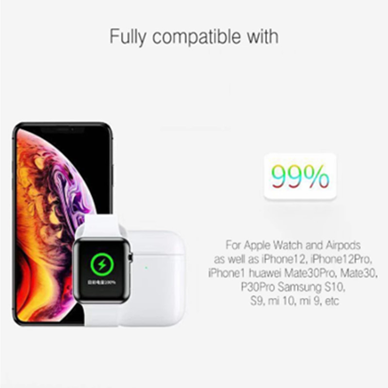 Folding Magnetic Fast Wireless Chargers Dock For iPhone 13 12 Pro Max Apple Watch Airpods Macsafe Duo Mag Charger Safe Charging