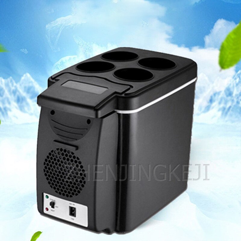 6L Vehicle Refrigerator DC12V Small Fridge Refrigeration And Fresh-keeping Equipment Household Appliances Frozen Home Appliance