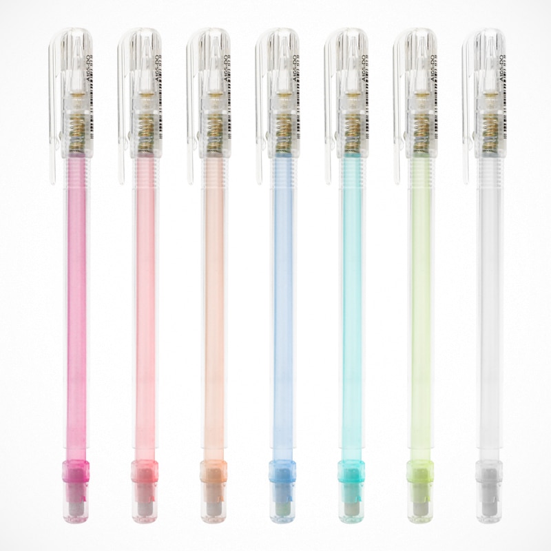 Pentel cap type pencil color transparent A105 pen 0.5 mm automatic activities