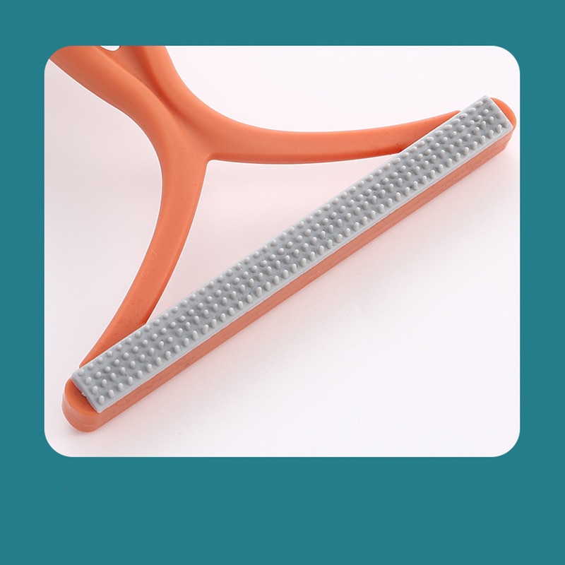 Brosse Portable Double face pour épilation manuelle des poils, outil de nettoyage ménager, pour manteau de tapis, vêtements, rasoir