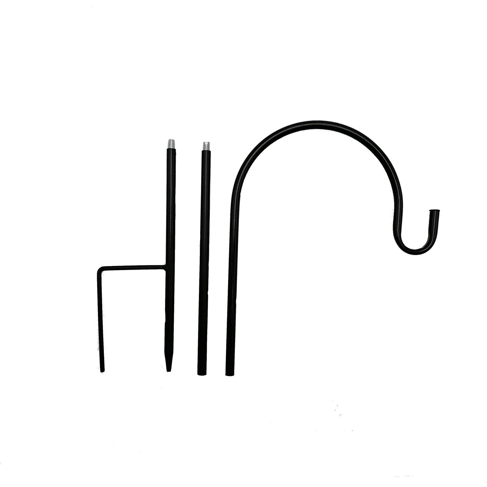 Shepherd-Hooks Garden Ground Plant Stand Lantern Stake For Flower Basket Hanging Basket Wall Hanging Flower Pot Holder Hanger