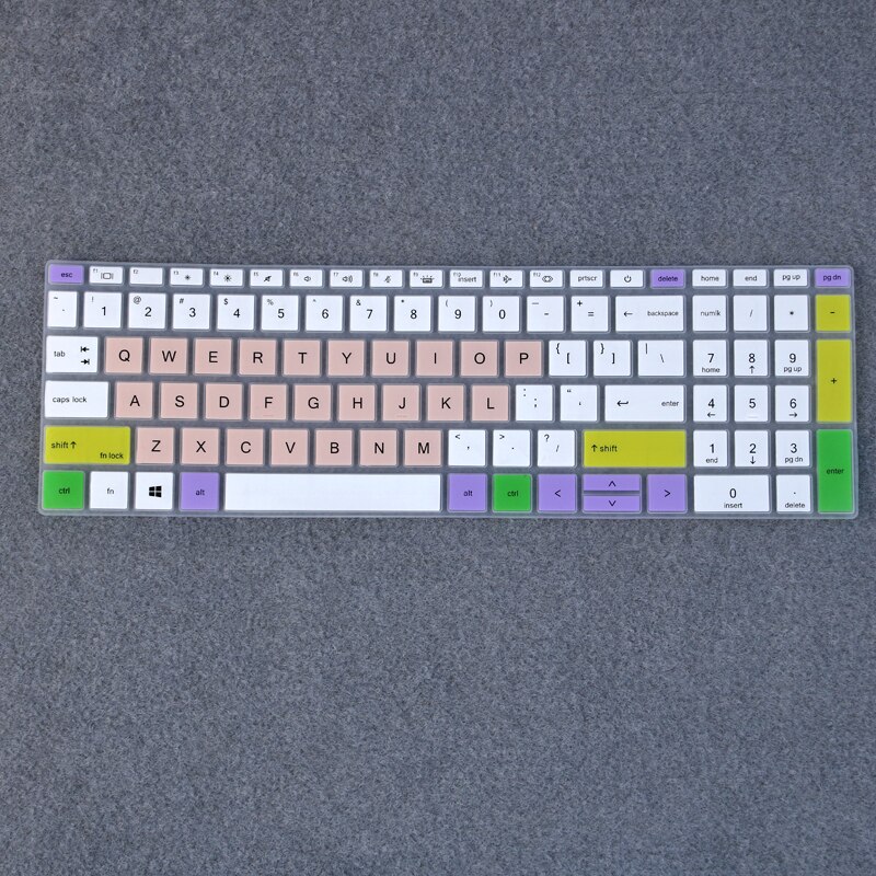 Silicone laptop Keyboard skin cover Protector for HP Elitebook 855 G7 / 850 G7 / HP Probook 450 G8 / 455 G8: candypink