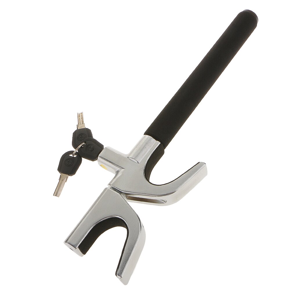 Universal Car Auto Brake Clutch Steering Wheel Lock Anti-theft Security