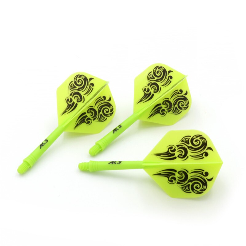 CUESOUL Rost Integrated Dart Shaft and Flights Standard Shape,Set of 3 pcs: CSAK-53XFY