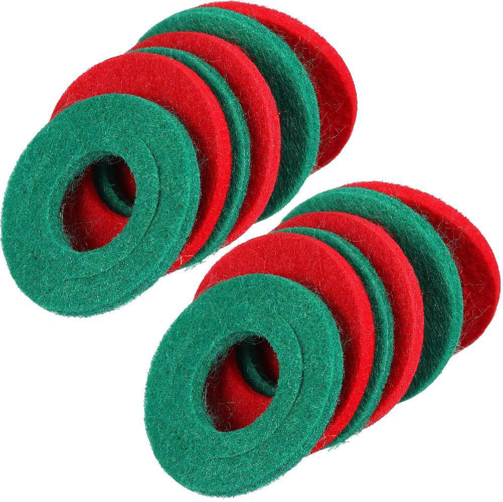 12 Pieces Battery Terminal Anti Corrosion Washers Fiber Battery Terminal Protector (6 Red 6 Green) Battery Anti Corrosion Washer: Default Title