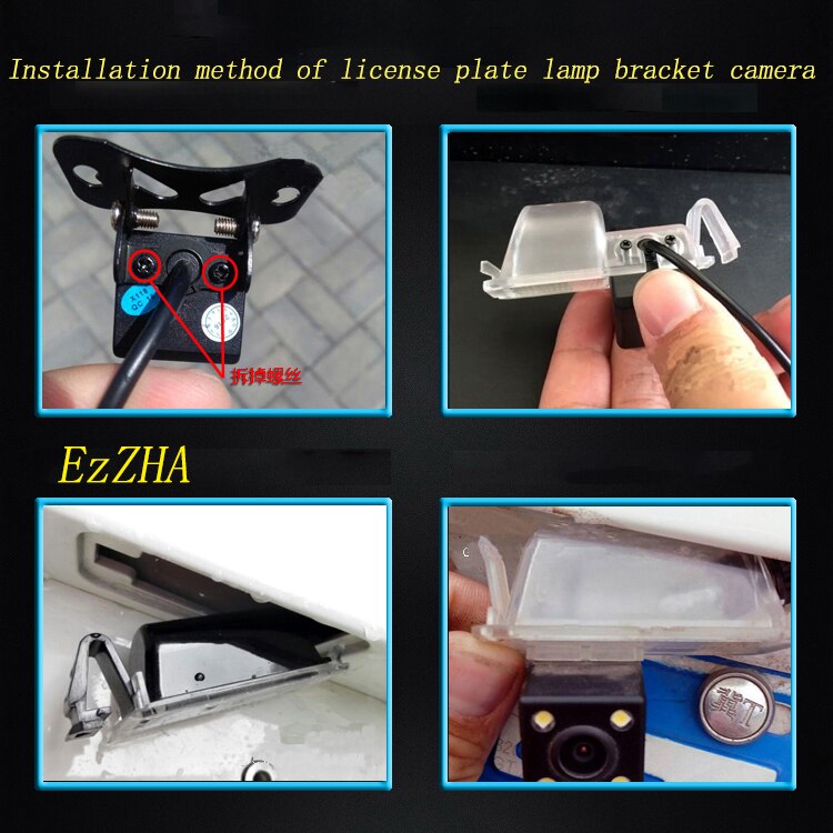 Car Rear View Camera Bracket Plate Housing Mount for Mazda6 Mazda Atenza RX-8 CX-9 3 6 GH Ruiyi 2007