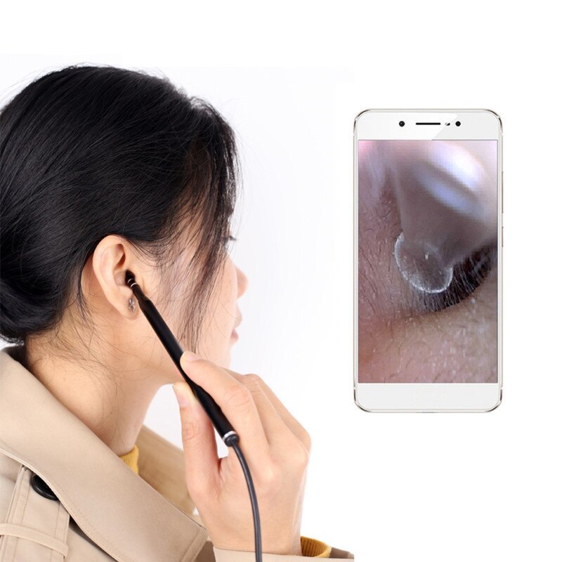 3 in 1 Multifunctional USB Ear Cleaning Tool Visual Ear Spoon Earpick With Mini Camera Pen Ear Care In-ear Cleaning Endoscope