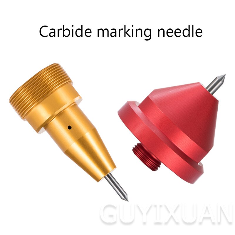 614 accesorios para máquina de marcado neumática aguja de marcado eléctrico aguja de carburo perno de grabado de aguja