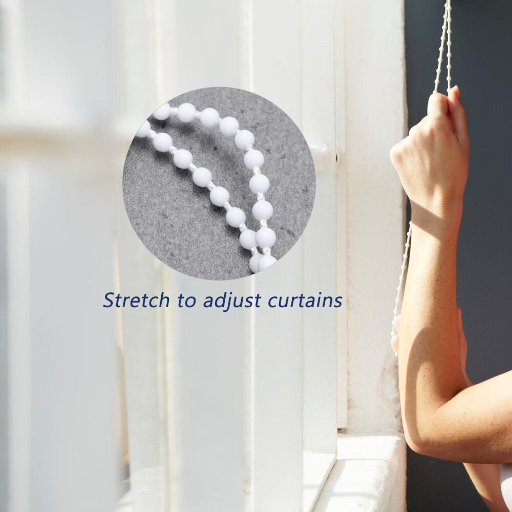 1 Set Safe Roller Shade Vertical Blinds Parts Curtain Roller Chain for Repair Home Bathroom Replacement