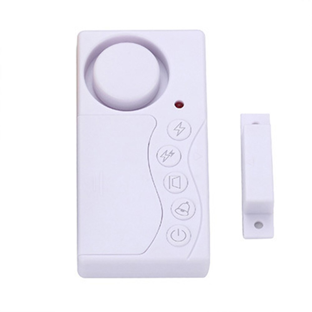 Venster Draadloze Kantoor Multifunctionele Deur Alarm Super Luid Installeren Led Indicator Home Security Anti Diefstal Indoor Magnetische
