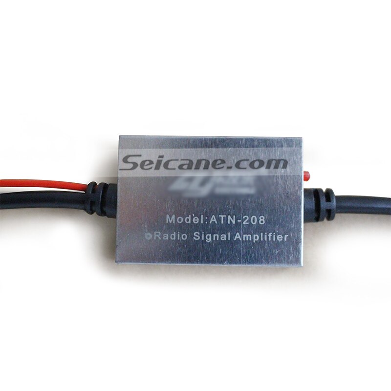 Amplificateur D'Antenne Autoradio Universel 12V - Booster Signal FM Gain 25dB