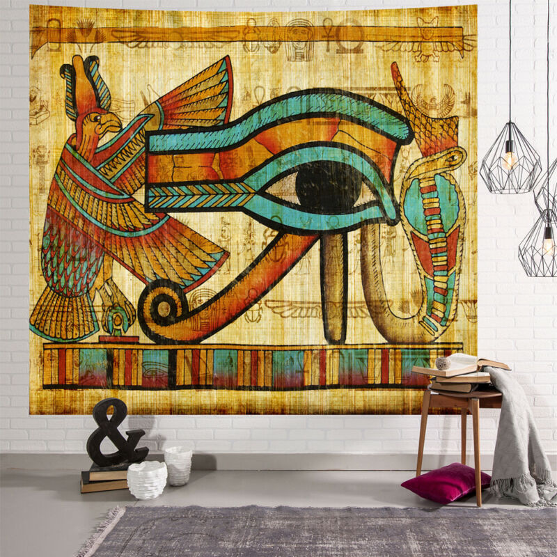Antikke egyptiske egypter gobeliner væghængende hjem sovesal indretning sengetæppe kaste kunst hjem indretning