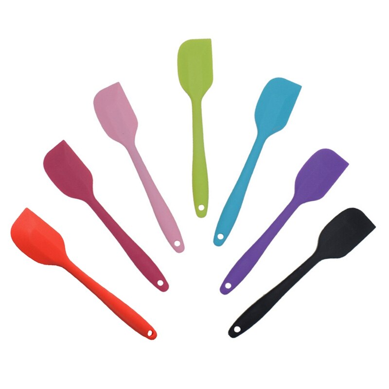 Multi-colored Spatula Kitchen Buttercream Silicone Cake Cooking Cream Spatula Cake Cooking Tool Kitchen Kitchenware