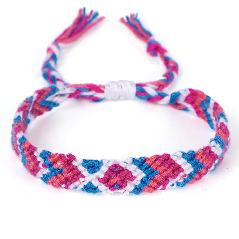 Boho Fish Shape Handcrafed Friendship Bracelet Girl Women Femme Call Me By Your Name Similar Cotton Surf Jewelry