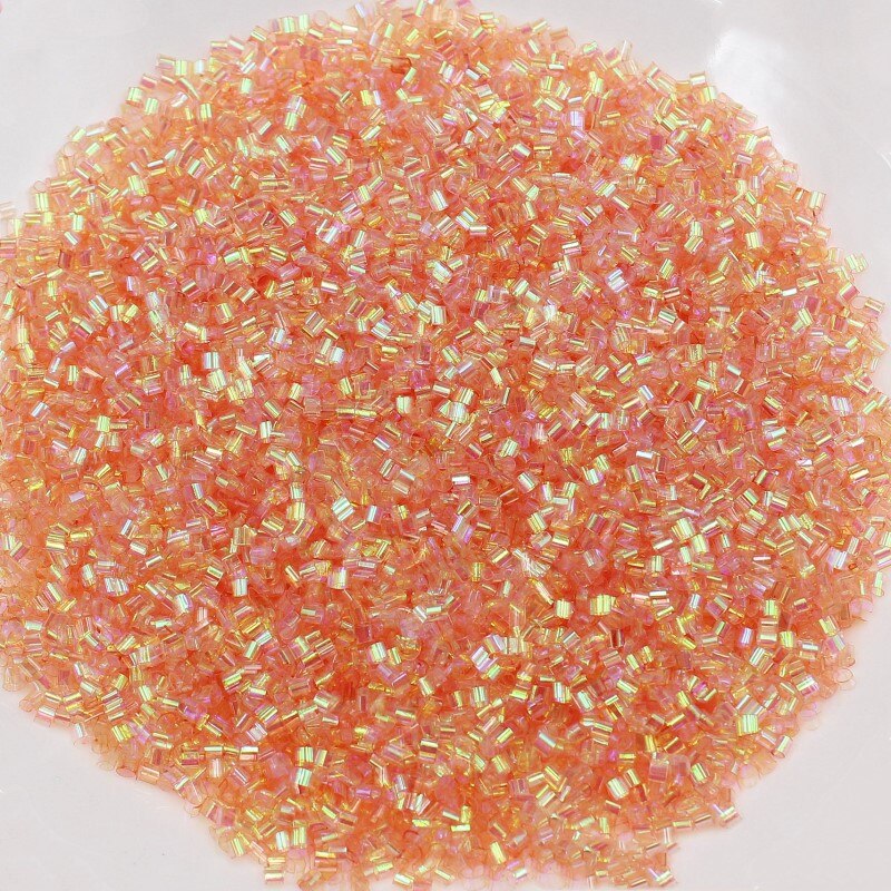 10g/Bag Slime Additives Supplies Bingsu Beads Accessories DIY Sprinkles Decorfor Fluffy Clear Crunchy Slime Clay: orange 10g