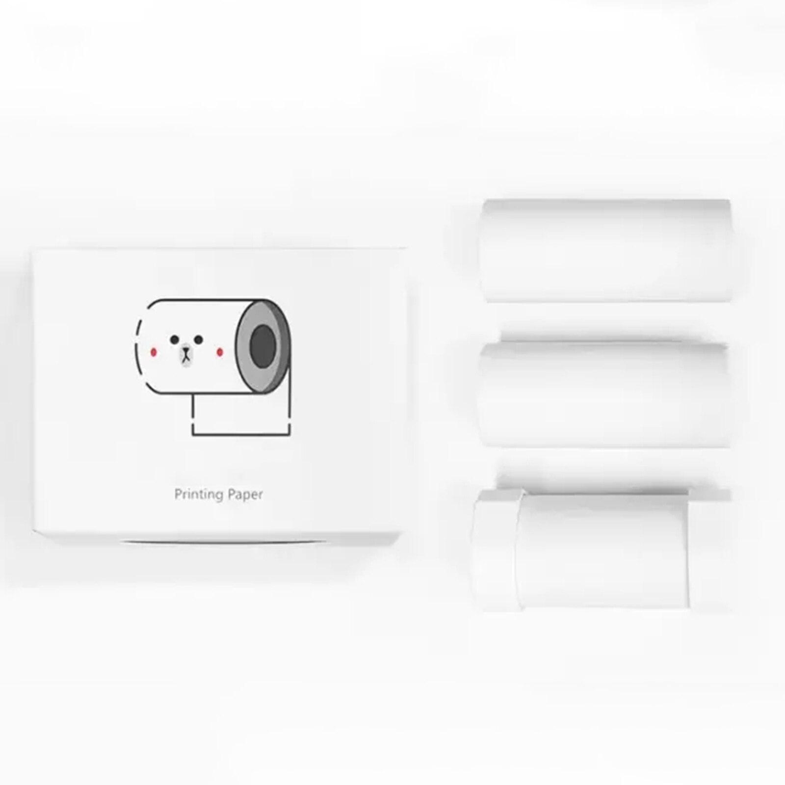 Instant Print Kids Camera Dual Camera Print Papier 3 Inch Scherm HD1080P Groothoek 100-Graden Kinderen tijdige Printing Camera
