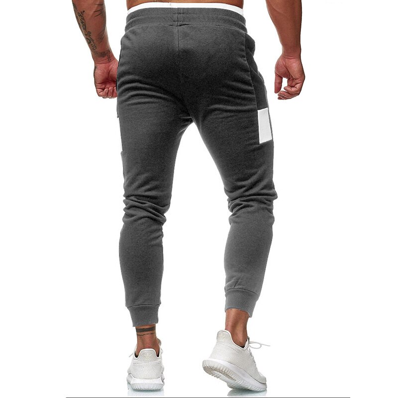 Winter wollen hoodie heren elastisch casual baggy gevoerd trainingspak decolleté harem heren plus size broek