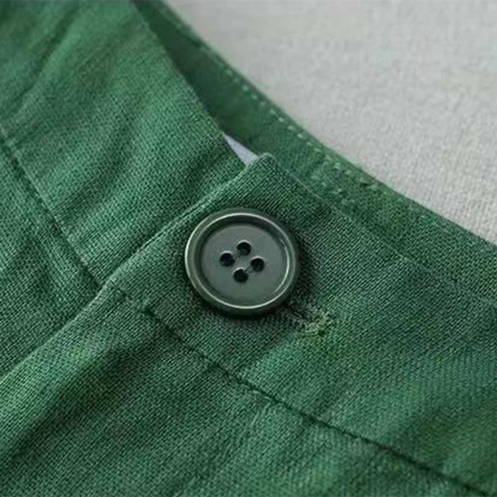 Short pas cher pour femmes harajuku été coton lin taille haute pantalon à jambes larges couleur unie dames pantalon directe