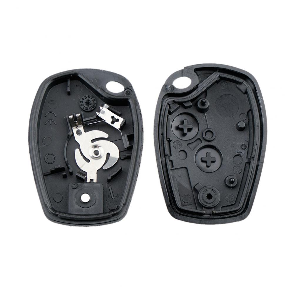 2 Knoppen Auto Keyless Sleutelhanger Case Shell Vervanging Remote Cover Fit Voor Renault Dacia Modus Clio 3