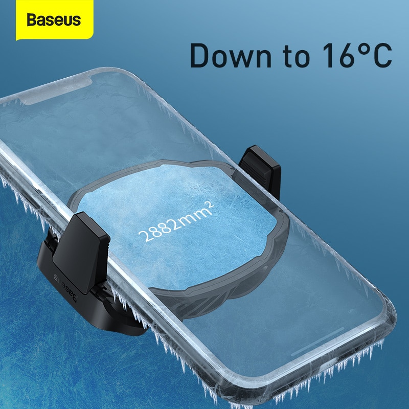 Baseus-Radiador de teléfono móvil para juegos, Enfriador de Teléfono Universal ajustable, soporte portátil, disipador de calor para teléfonos de 67mm-88mm de ancho