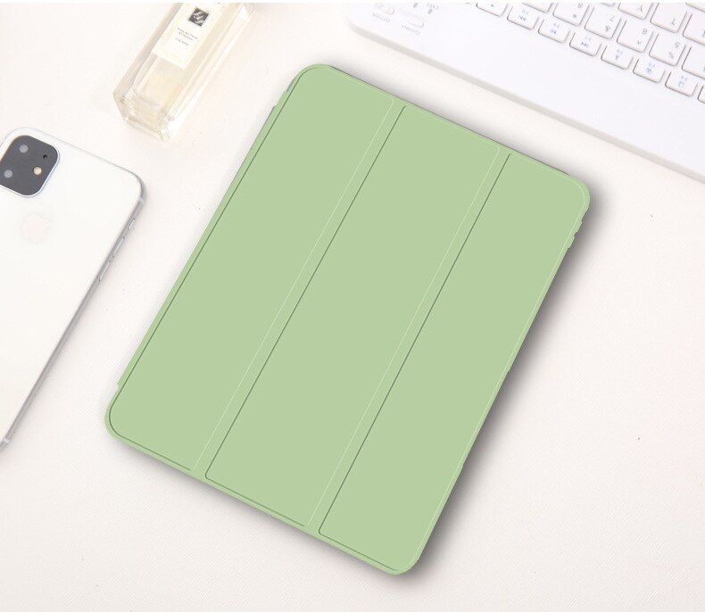 IPad Mini 6 Case odpinany magnetyczny Cove 2021 dla iPad Pro 11 Case 11 12.9 Cal dla iPad Pro 12 9 Case z ołówkiem Holde: Light Green / Pro12.9 3rd 4th M1