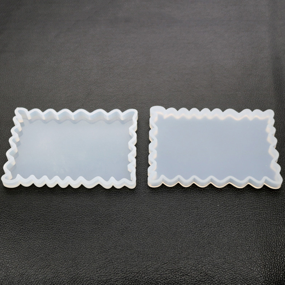 Tee itse silikoni läpinäkyvä kristalli epoksiliima muotti tuhkakuppi lasin joustava valmistus savihartsi korujen valmistustyökalut