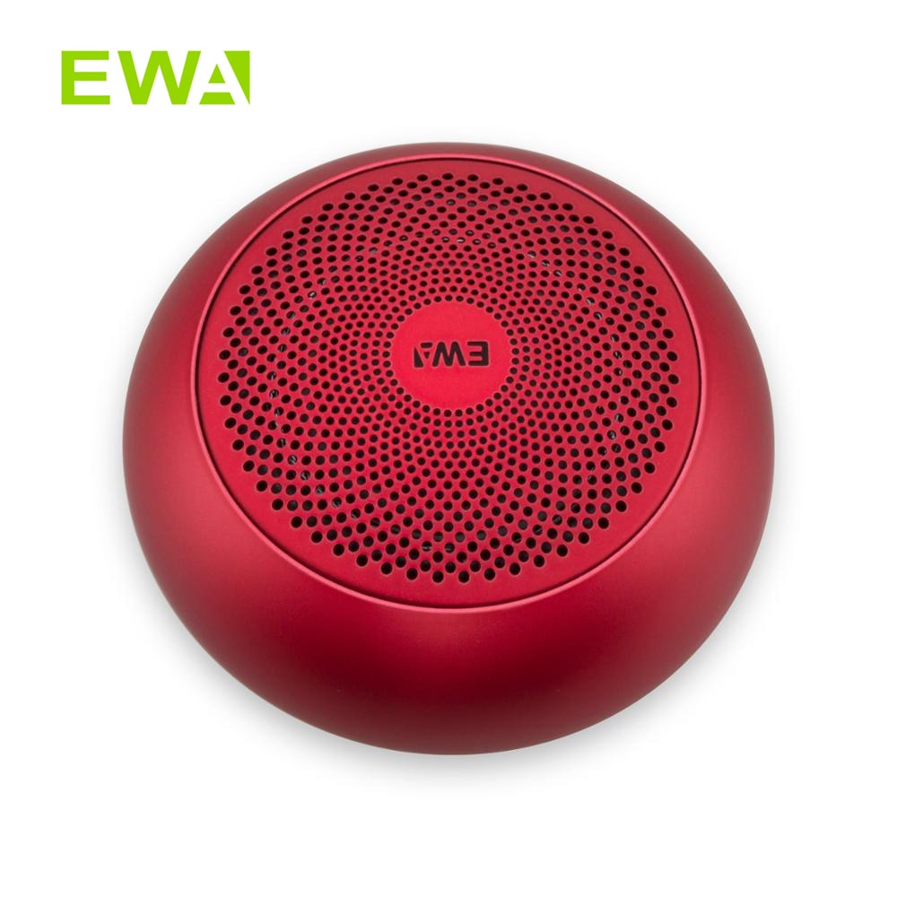 Ewa A110 Mini Tws Echte Draadloze Stereo Kleine Bluetooth Speakers Metalen Draagbare Waterdichte Muziek Krachtige Luidspreker