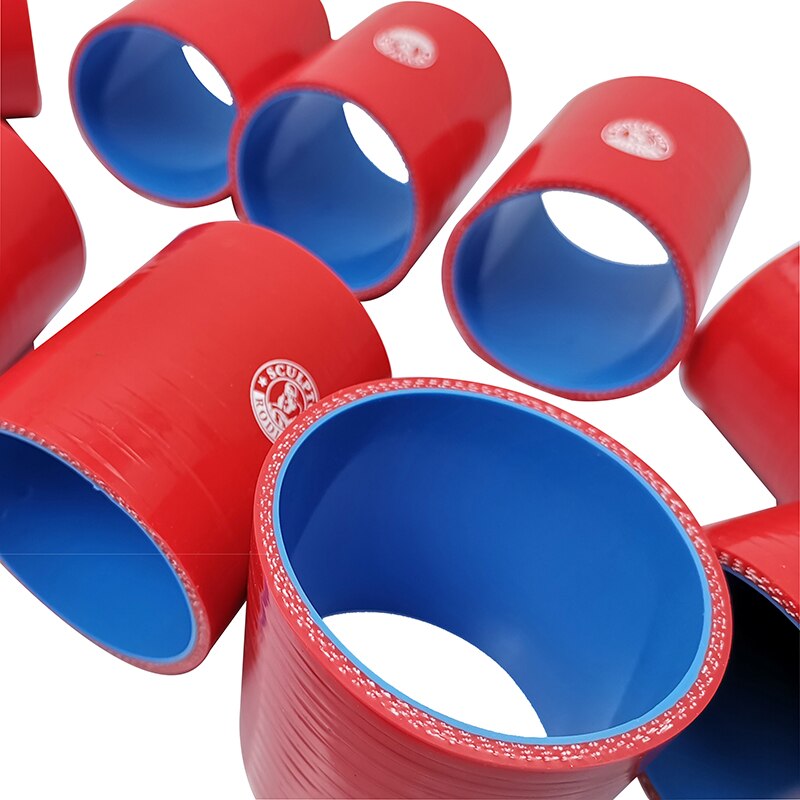 2.0" 51mm /2.25" 57mm/ 2.5'' 63mm / 3'' 76mm Silicone Hose Pipe Turbo Intake Universal Intercooler Turbo Piping kit