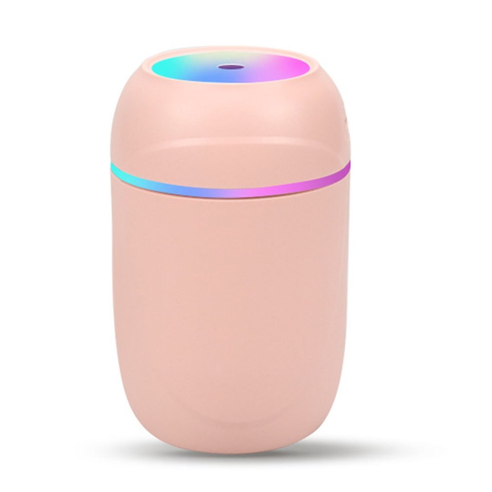Cute USB Aromatherapie Diffuser Luchtbevochtiger Demper Aroma Diffuser Machine Essentiële Olie Ultrasone Mist Maker Rustig: pink