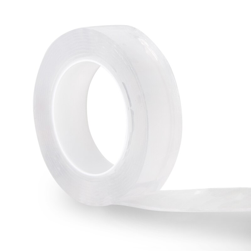 Ruban adhésif Nano Invisible Double face, sans trace, amovible: 1MM3cm5M