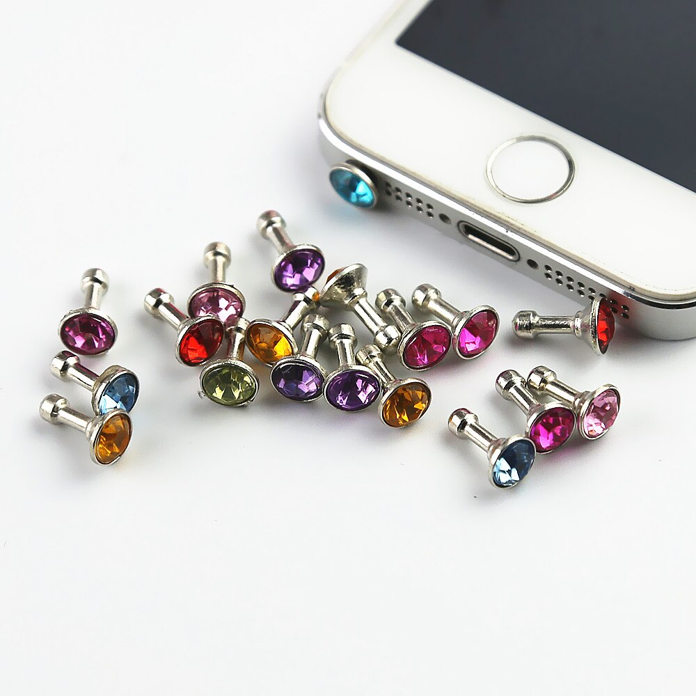 Leuke Stof Plug 3.5 Mm Anti Dust Earphone Jack Plug Stopper Cap Voor Telefoon 70