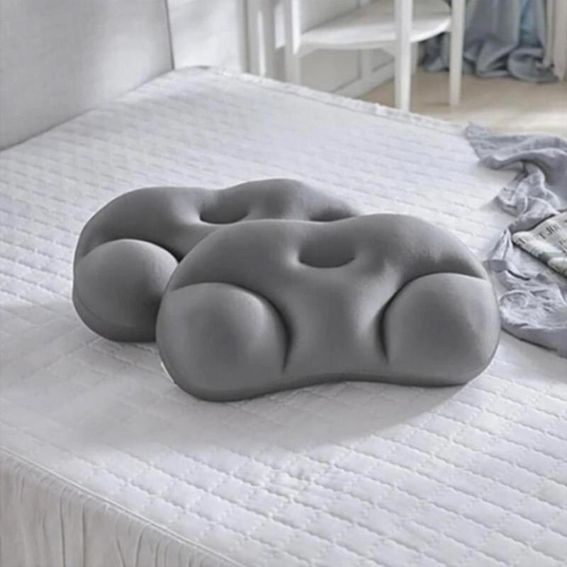 Slaap Kussen Alle-Ronde Cloud Kussen Alle Ronde Slaap Hals Ergonomisch Kussen Kussen Kussen Vormige Vlinder Ondersteuning U9M3