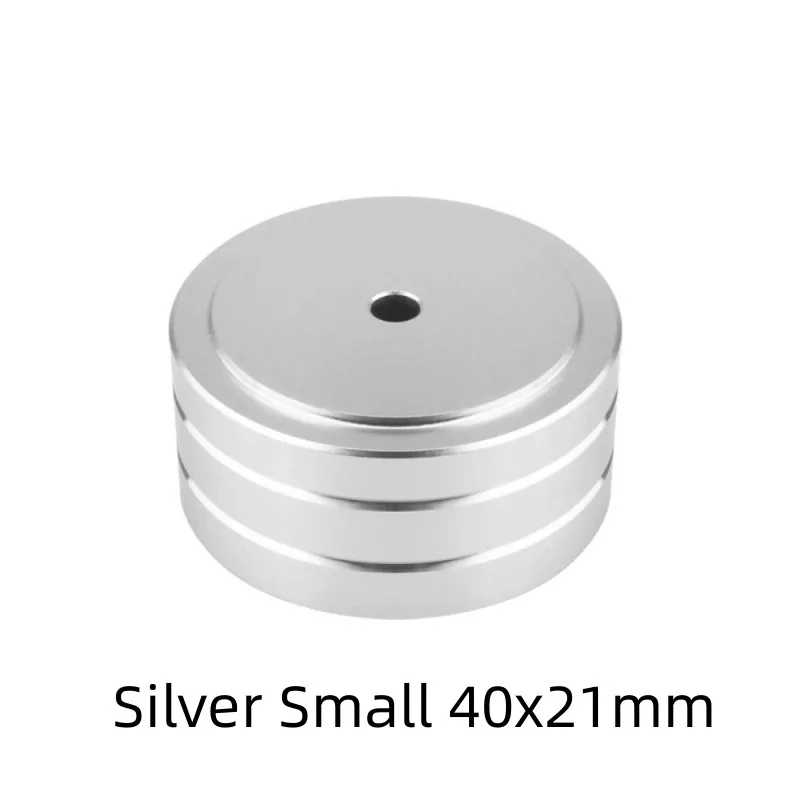 Speaker Spikes Stand Voeten Pad Voet Voor Luidsprekers CD Versterker 58x22mm 40x20mm Aluminium Rubber Draagbare Audio Video 4 sets: Roze