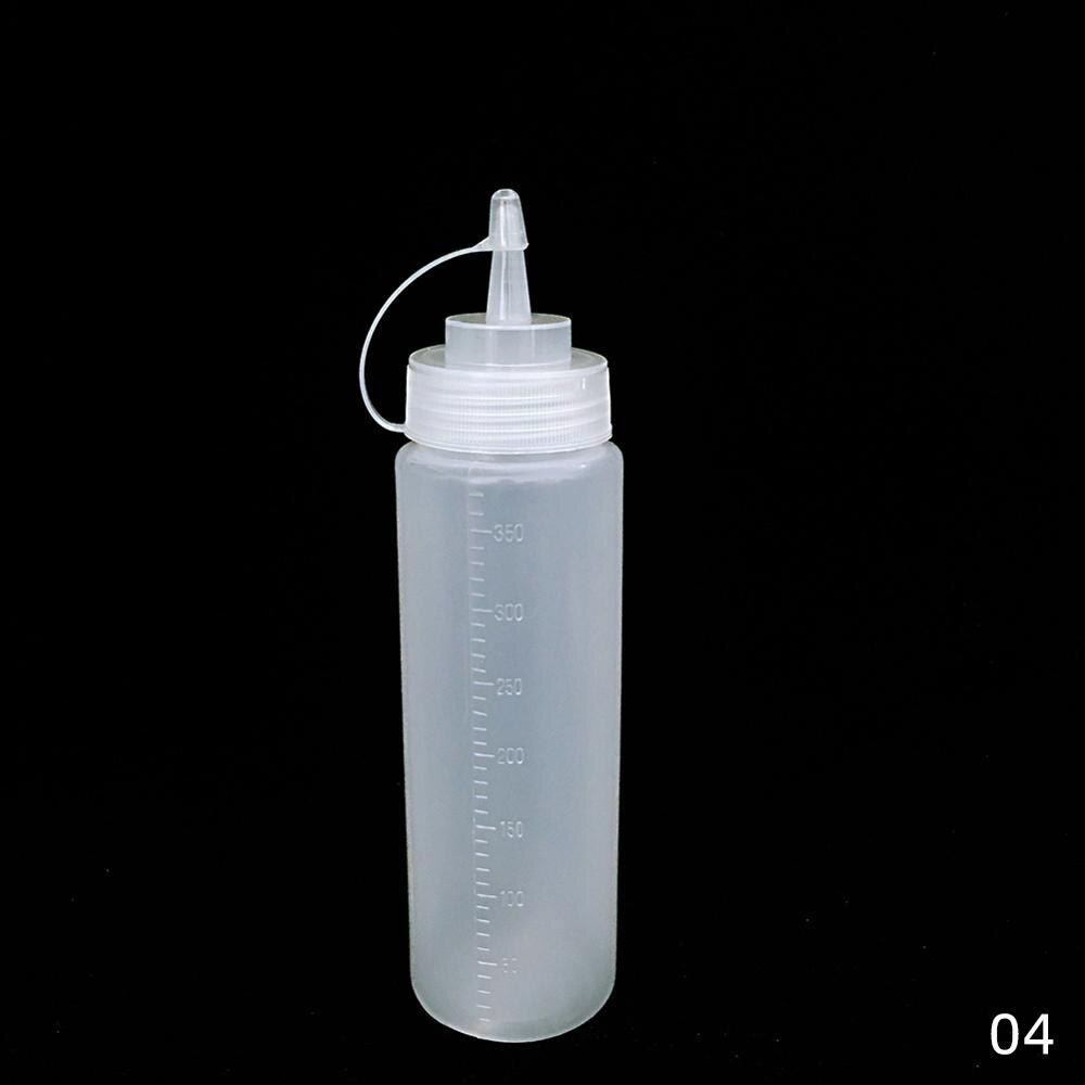 Condiment Squeeze Bottles Sauce Squirt Bottle with Twist On Cap Lids Ketchup Mustard Mayo Sauces Oil Bottles Kitchen Gadget: 12oz-White