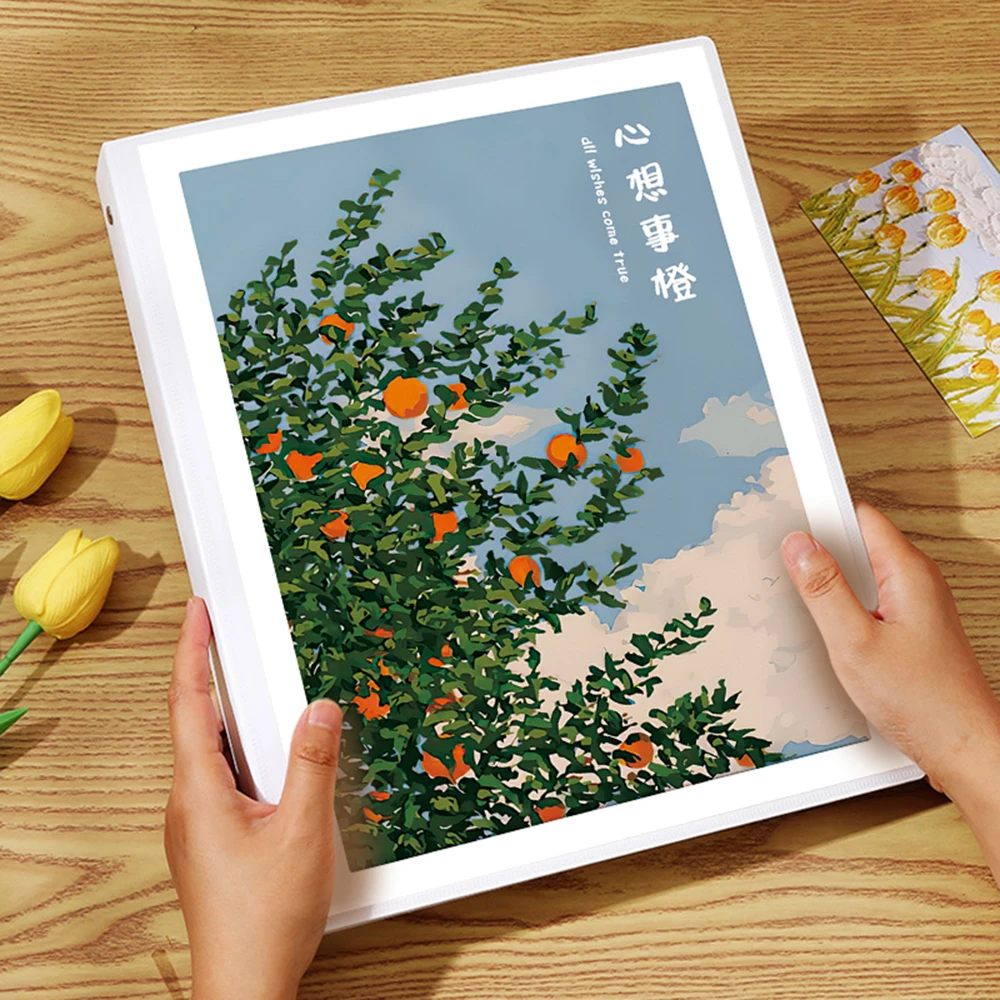 Álbum de fotos autoadhesivo DIY, hojas sueltas, gran capacidad, 30/40 páginas, álbum de recortes conmemorativo, libro de recuerdos familiar, almacenamiento de imágenes: Gris oscuro