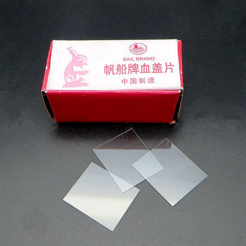 100pcs Glass Cover Slides Coverslips 22x26mm used with blood count plate Hemocytometer Cell Counting Panel NO.1103