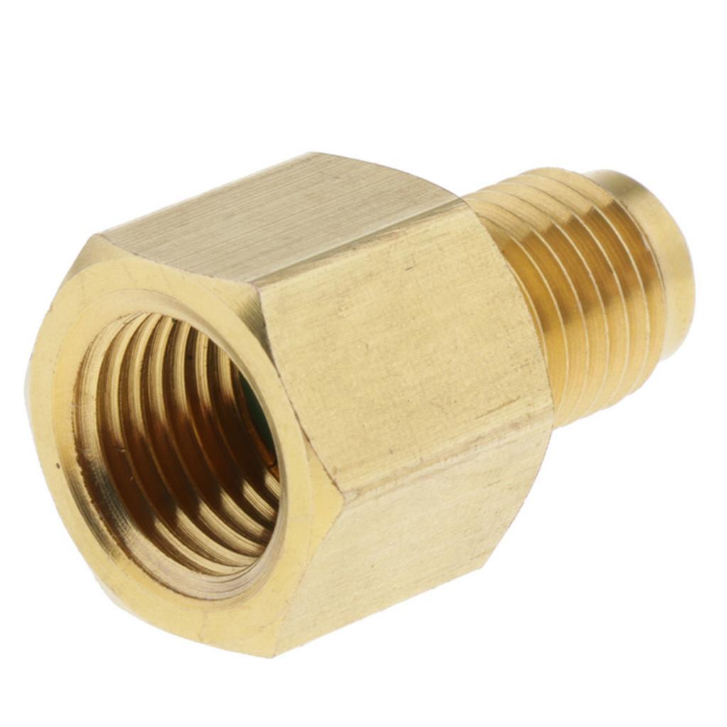 Brass Support 1/4'' SAE AG To G1/4'' IG Nitrogen Regulator Adapter Fittings